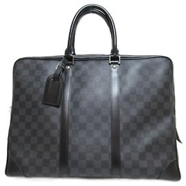 Louis Vuitton Damier Graphite Porte-Documents Voyage N41125 Noir