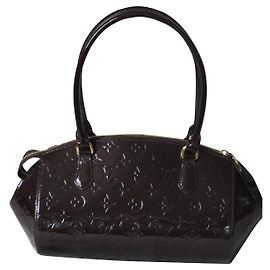 Louis Vuitton Sherwood Charol Amaranto Burdeos
