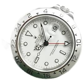 Rolex-ROLEX EXPLORERII white Dial 16570 U series Mens-Silvery