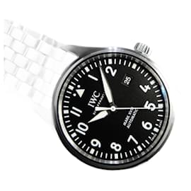 IWC-IWC Pilot's watch markXVIII black IW327011 Mens-Silvery