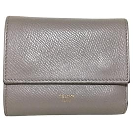 Céline-Céline Tri-Fold-Beige