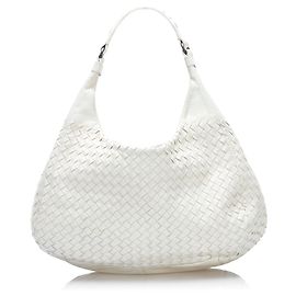Bottega Veneta Blanco Intrecciato Campana Blanco