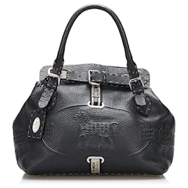 Fendi-Fendi Black Selleria Grand Borghese-Black