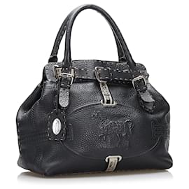 Fendi-Fendi Black Selleria Grand Borghese-Black