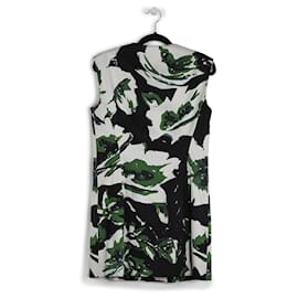 Christian Dior-Christian Dior Multicolor Print Sleeveless Vest Dress-Multiple colors