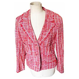 Chanel-Jackets-Red