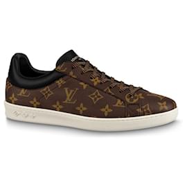 Louis Vuitton-sapatos LV Luxembourg novos-Marrom