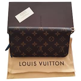Louis Vuitton-AUSSERGEWÖHNLICH - XXL Geldbörse-Braun