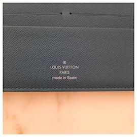 Louis Vuitton-INCOMUM - Carteira XXL-Marrom