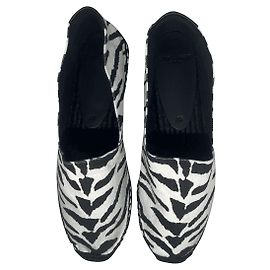 Saint Laurent Espadrilles Zebra-druck
