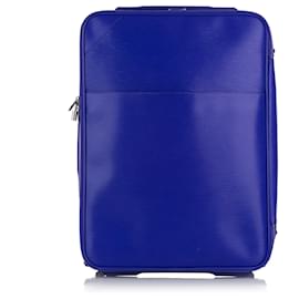 Louis Vuitton-Louis Vuitton Blue Epi Pegase 55-Blue