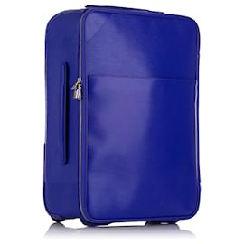 Louis Vuitton-Louis Vuitton Blue Epi Pegase 55-Blue