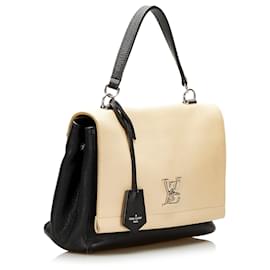 Louis Vuitton-Louis Vuitton Brown Lockme II-Brown,Black,Beige