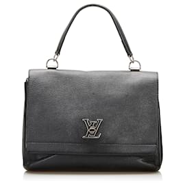 Louis Vuitton-Louis Vuitton Black LockMe II-Black