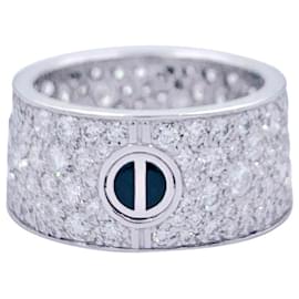 Cartier-Cartier ring, "Love", WHITE GOLD, diamants.-Other