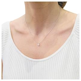 inconnue-Solitaire Necklace diamond.-Other