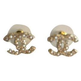 Pendientes de Chanel Dorado