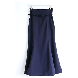 Gonna lunga blu navy di Gabriela Hearst Blu navy
