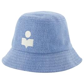 Isabel Marant-Chapeau Haley-Gb - Isabel Marant - Bleu Clair - Coton-Bleu