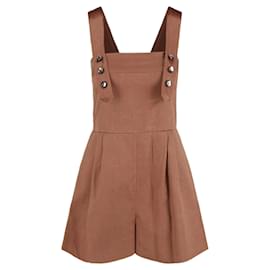 Bottega Veneta-Bottega Veneta Jewelled Playsuit-Pink