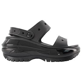 Autre Marque-Mules Classiques Mega Crush - Crocs - Noir - Synthétique-Noir