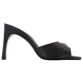 Mules Logo - Coperni - Noir - Cuir Noir
