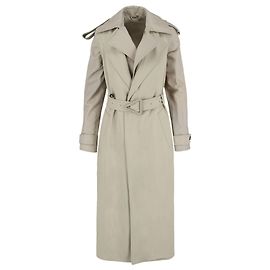 Gabardina deconstruida de Bottega Veneta Beige