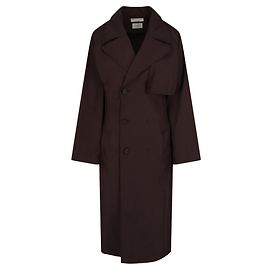 Bottega Veneta Windbreaker Trench Coat Red