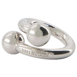 Anillo Skate Ring - Balenciaga - Plata Plata Metálico
