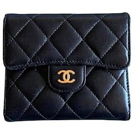Chanel-Porte-cartes moyen Timeless Classique-Noir
