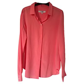 Camicia Lk Bennett in seta rosa Rosa