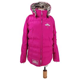 Bogner Ski Puffer Jacket Pink Pink