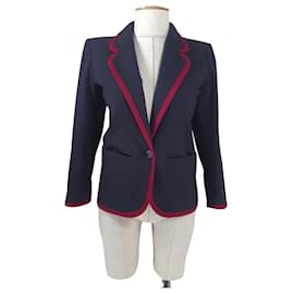 Yves Saint Laurent Wollblazer Dunkelblau M Dunkelblau