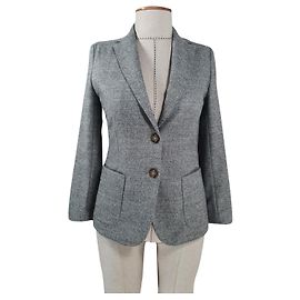 Blazer Max Mara Studio in lana grigio Grigio