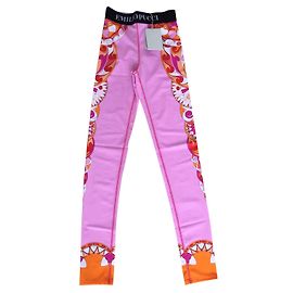 Emilio Pucci Hose, Gamaschen Pink