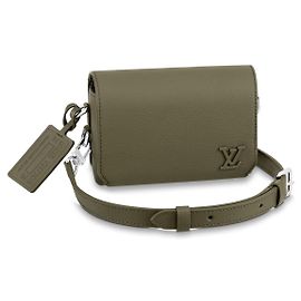 Louis Vuitton LV Fastline tragbares Brieftaschen-Aerogramm Khaki