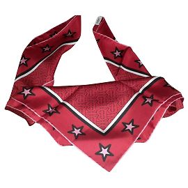 Burberry Seidentuch Rot Rot