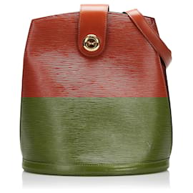 Louis Vuitton-Louis Vuitton Brown Epi Cluny-Brown