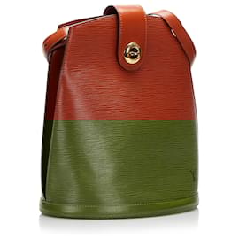 Louis Vuitton-Louis Vuitton Brown Epi Cluny-Brown