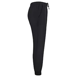 Theory-Theory Lounge Pants in Black Silk-Black