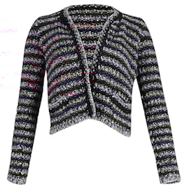Isabel Marant-Isabel Marant Barte Striped Boucle Jacket in Multicolor Wool-Multiple colors