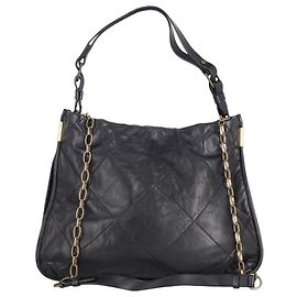 Lanvin Sac Cabas Amalia en Cuir Noir Noir