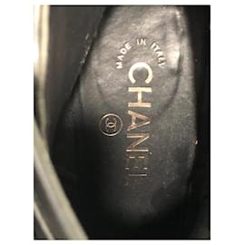 Chanel-Short boots-Black