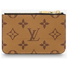 Louis Vuitton-Portacarte LV Romy al rovescio-Marrone