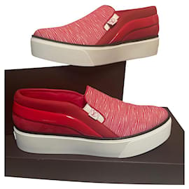 Louis Vuitton-Sneakers-Pink,Red