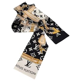 Louis Vuitton-Louis Vuitton Monogram Confidential Bandeau-White