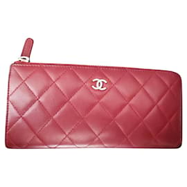 Chanel-Portefeuille Chanel-Rouge