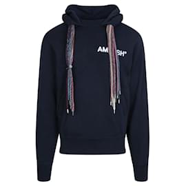 Autre Marque-AMBUSH Multi Drawstring Hoodie-Blue