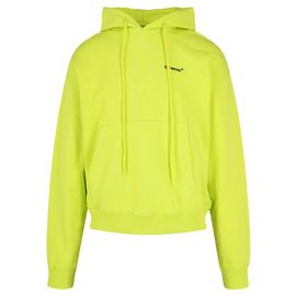 Off White Off-White Caravaggio Arrows Hoodie Grün