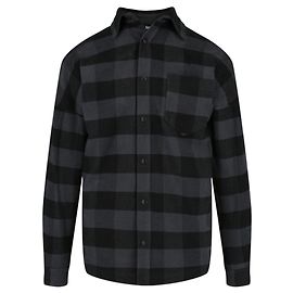 Palm Angels Logo Check-Pattern Shirt Metallic
